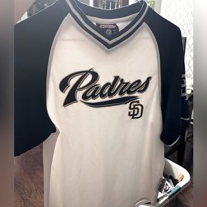 Padres woman’s jersey fitted size medium